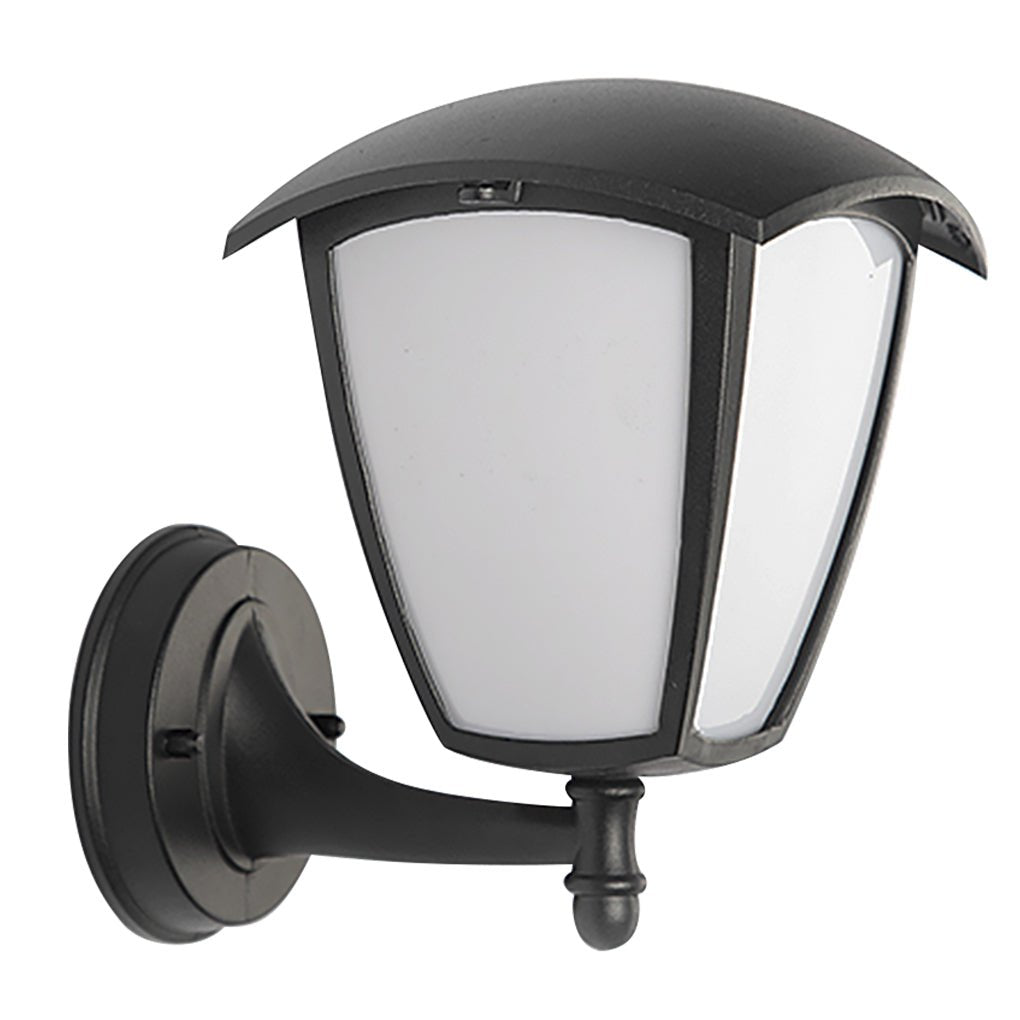 Versatile Outdoor Landscape Light — Black Iron & PC, E27, IP54, Wall / Post / Pendant / Lawn Configurations