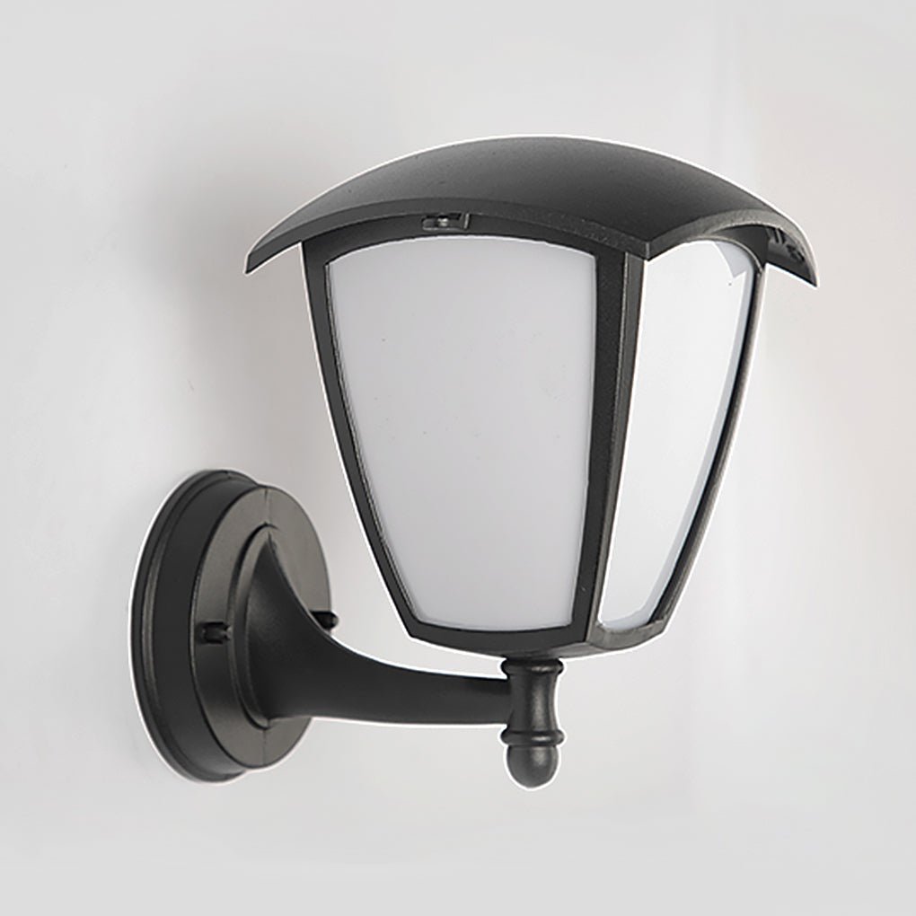 Versatile Outdoor Landscape Light — Black Iron & PC, E27, IP54, Wall / Post / Pendant / Lawn Configurations