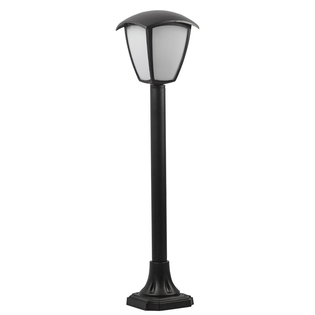 Versatile Outdoor Landscape Light — Black Iron & PC, E27, IP54, Wall / Post / Pendant / Lawn Configurations