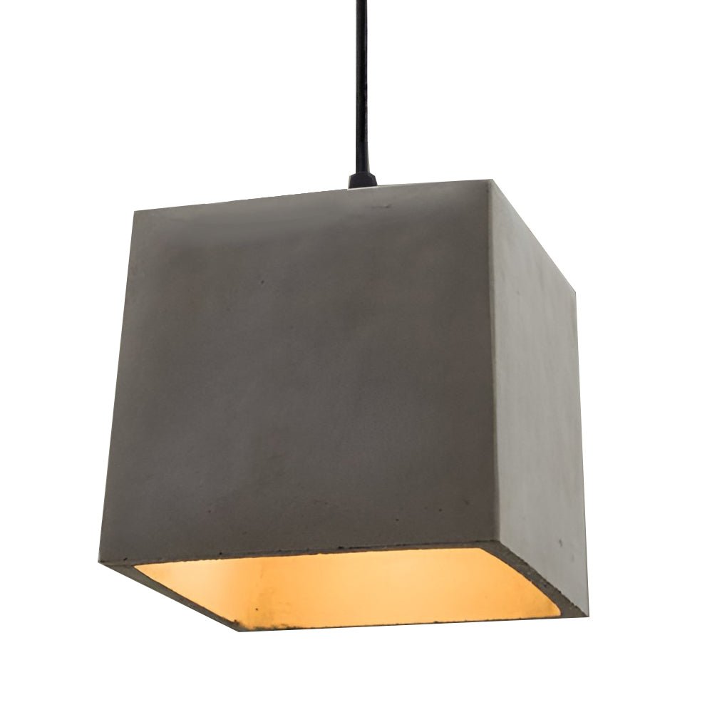 farmhouse chandelier industrial style cement pendant hanging lamp