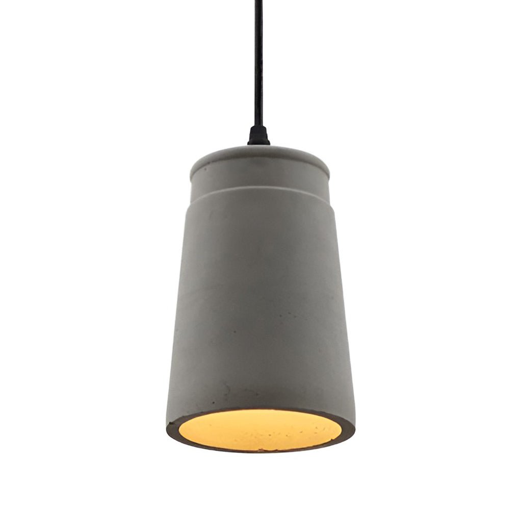 farmhouse chandelier industrial style cement pendant hanging lamp