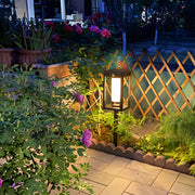 Minimalist Solar LED Path Light — Aluminum, IP55, Motion Sensor, Three-Color Dimming, 2000mAh, 22.8" & 30.7"