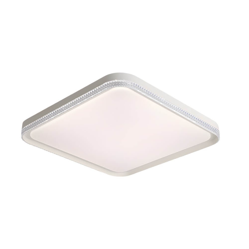 flush ceiling light with white acrylic led design