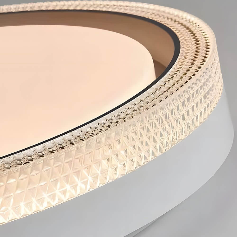 flush mount ceiling light with round led design