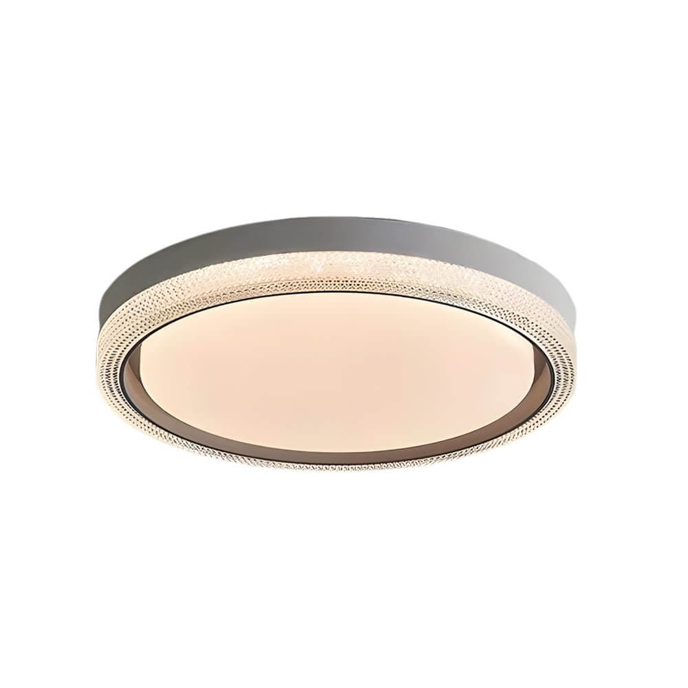 flush mount ceiling light with round led design