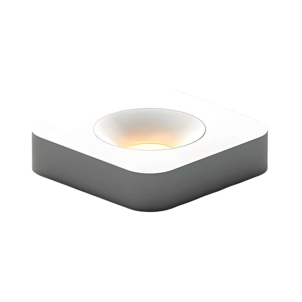 flush mount ceiling light with square led and anti glare design