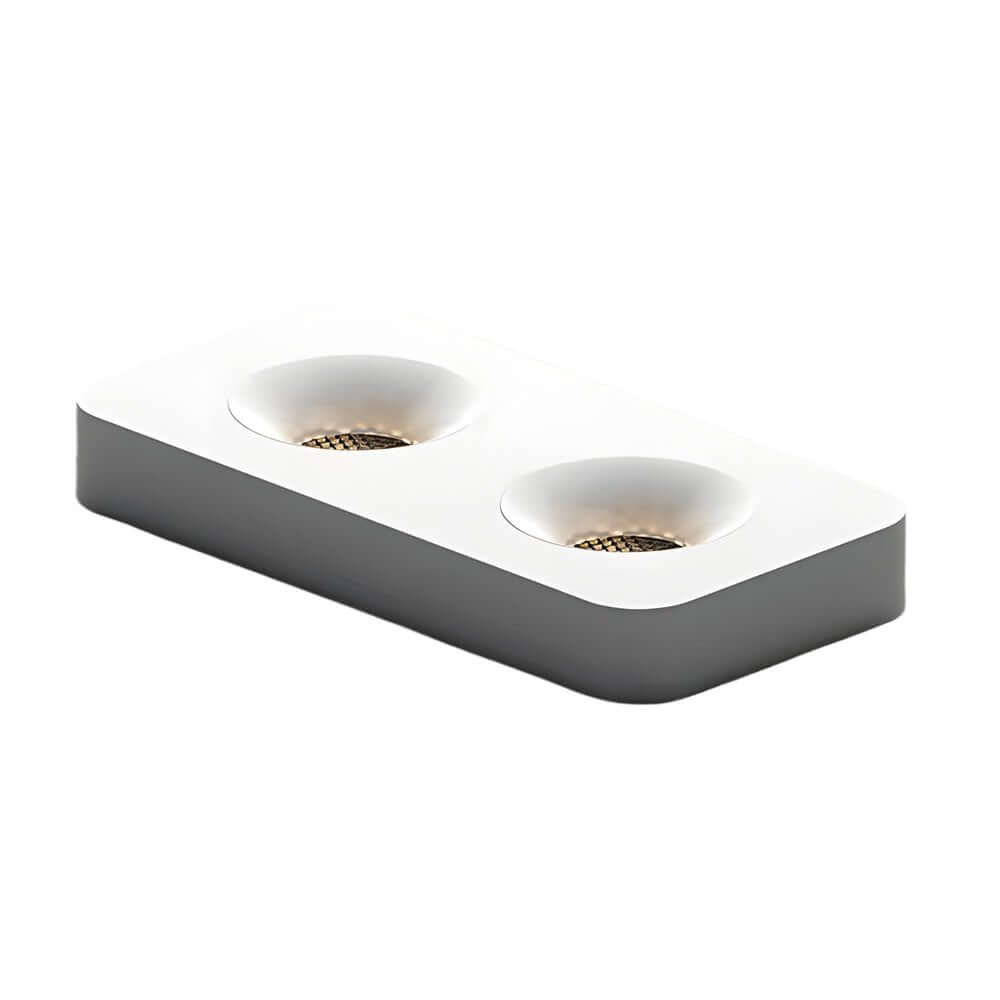 flush mount ceiling light with square led and anti glare design
