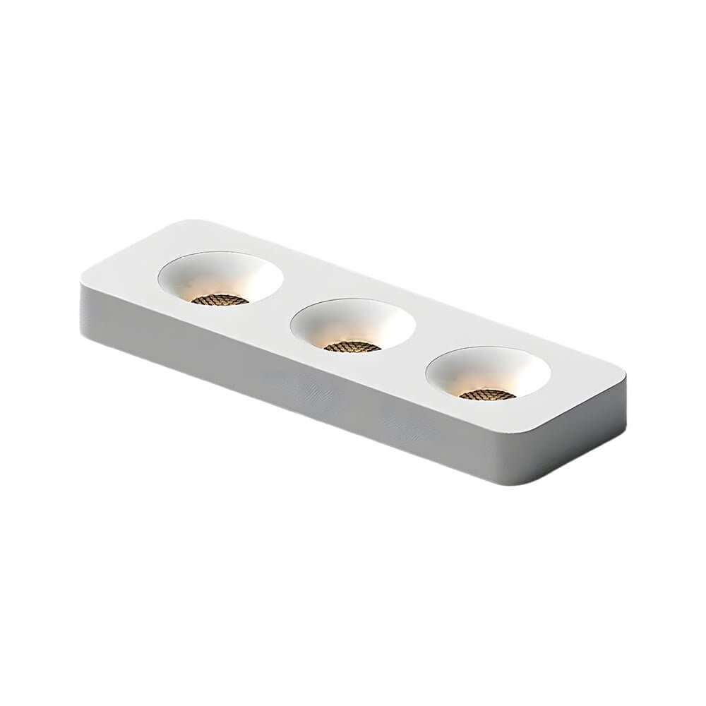 flush mount ceiling light with square led and anti glare design