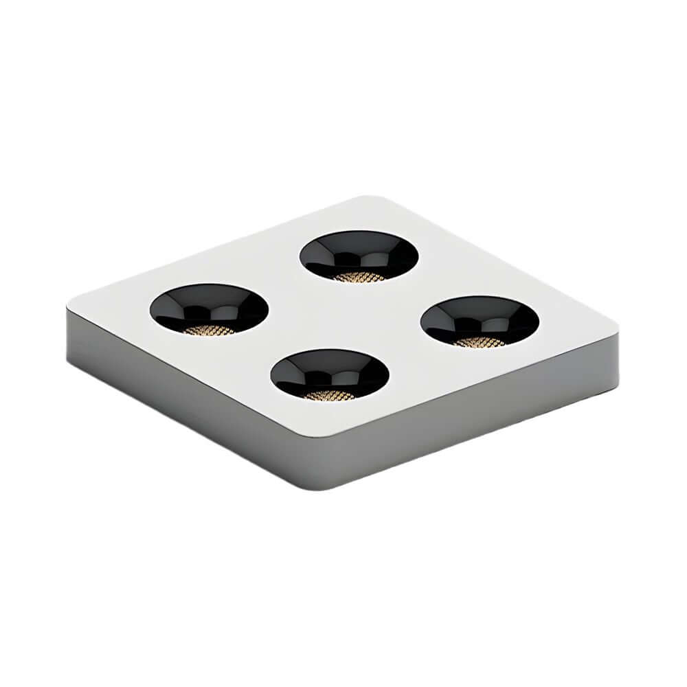 flush mount ceiling light with square led and anti glare design