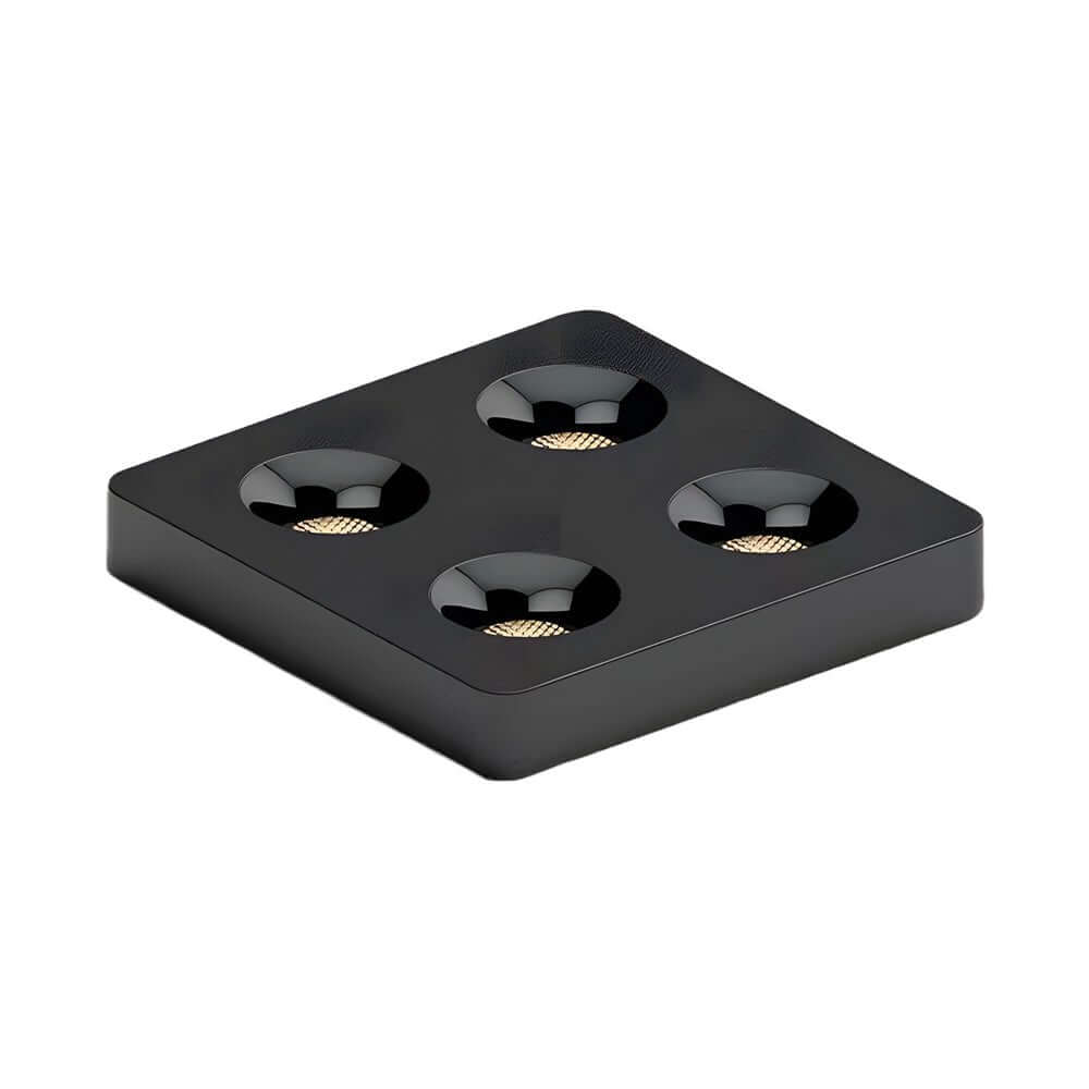 flush mount ceiling light with square led and anti glare design