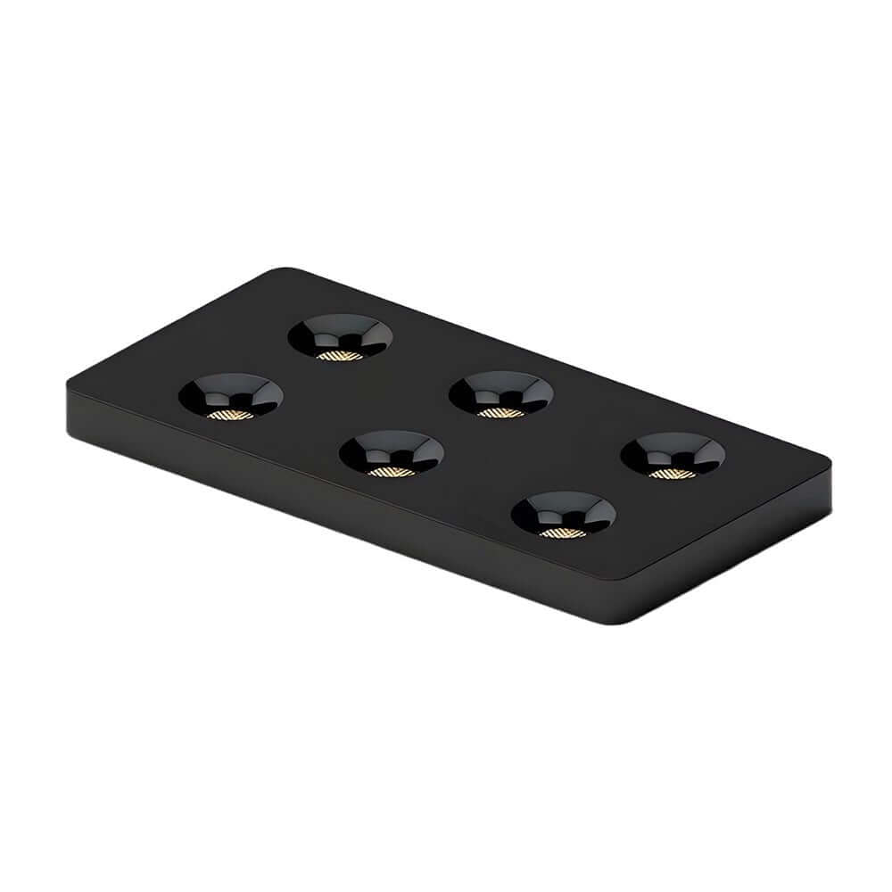 flush mount ceiling light with square led and anti glare design