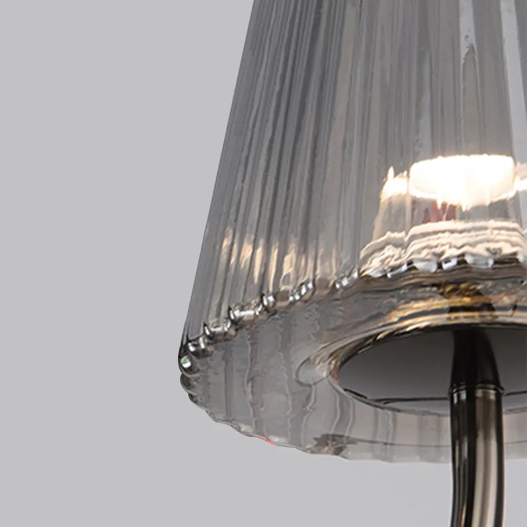 Elegant Minimalist Black LED Table Lamps in American Modern Style Luxe