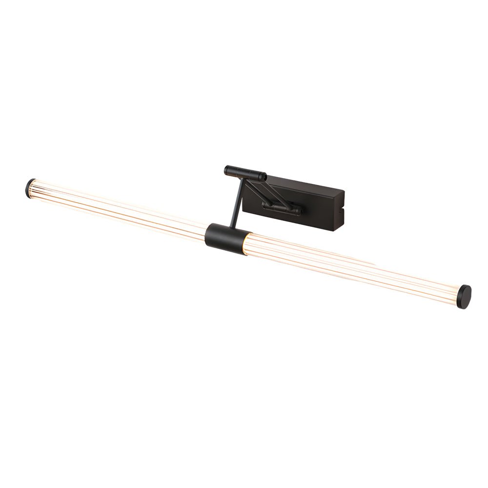 Adjustable 360° Dual Swing-Arm LED Vanity Light Bar — Iron, Aluminum & Acrylic, 4000K Neutral White, 14W–22W