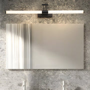 Adjustable 360° Dual Swing-Arm LED Vanity Light Bar — Iron, Aluminum & Acrylic, 4000K Neutral White, 14W–22W