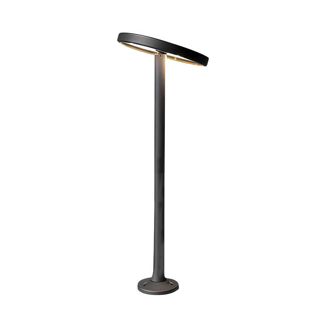 Modern Outdoor Path Light — Die-Cast Aluminum with Clear Glass Lens, LED, IP65, Hardwired, 4 Height Options (15.4" to 47.2")