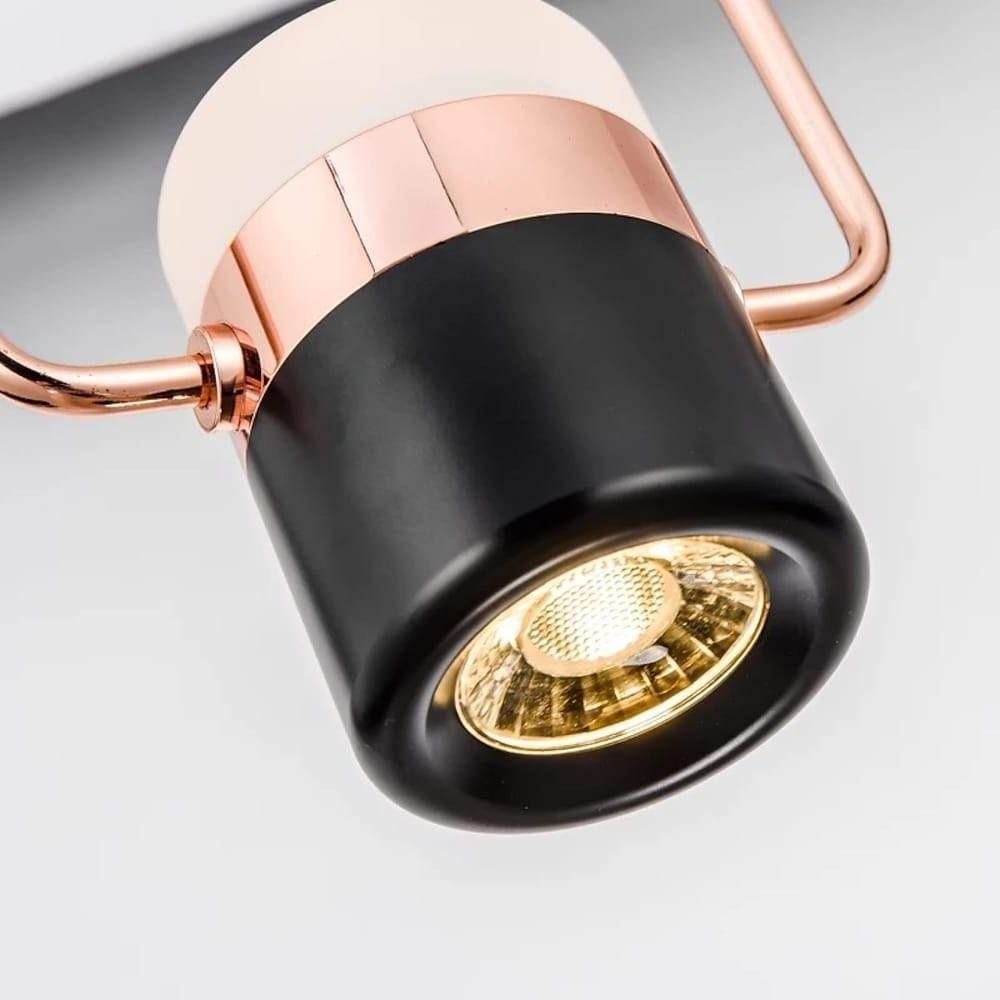Microphone-Shape Mini Pendant Light — Metal, 10W LED, 3000K, 79" Adjustable Cord