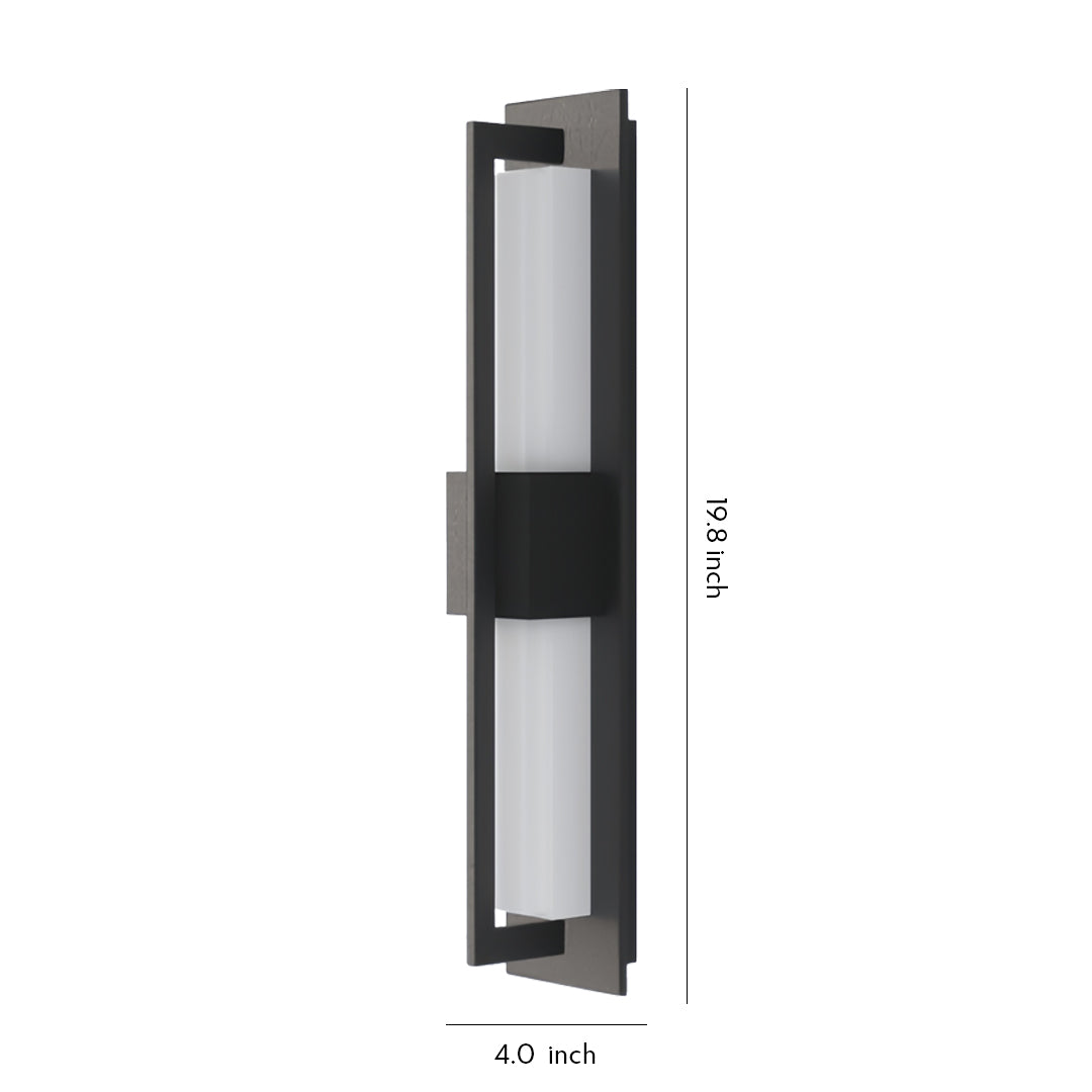 Minimalist Waterproof Outdoor Linear Wall Light