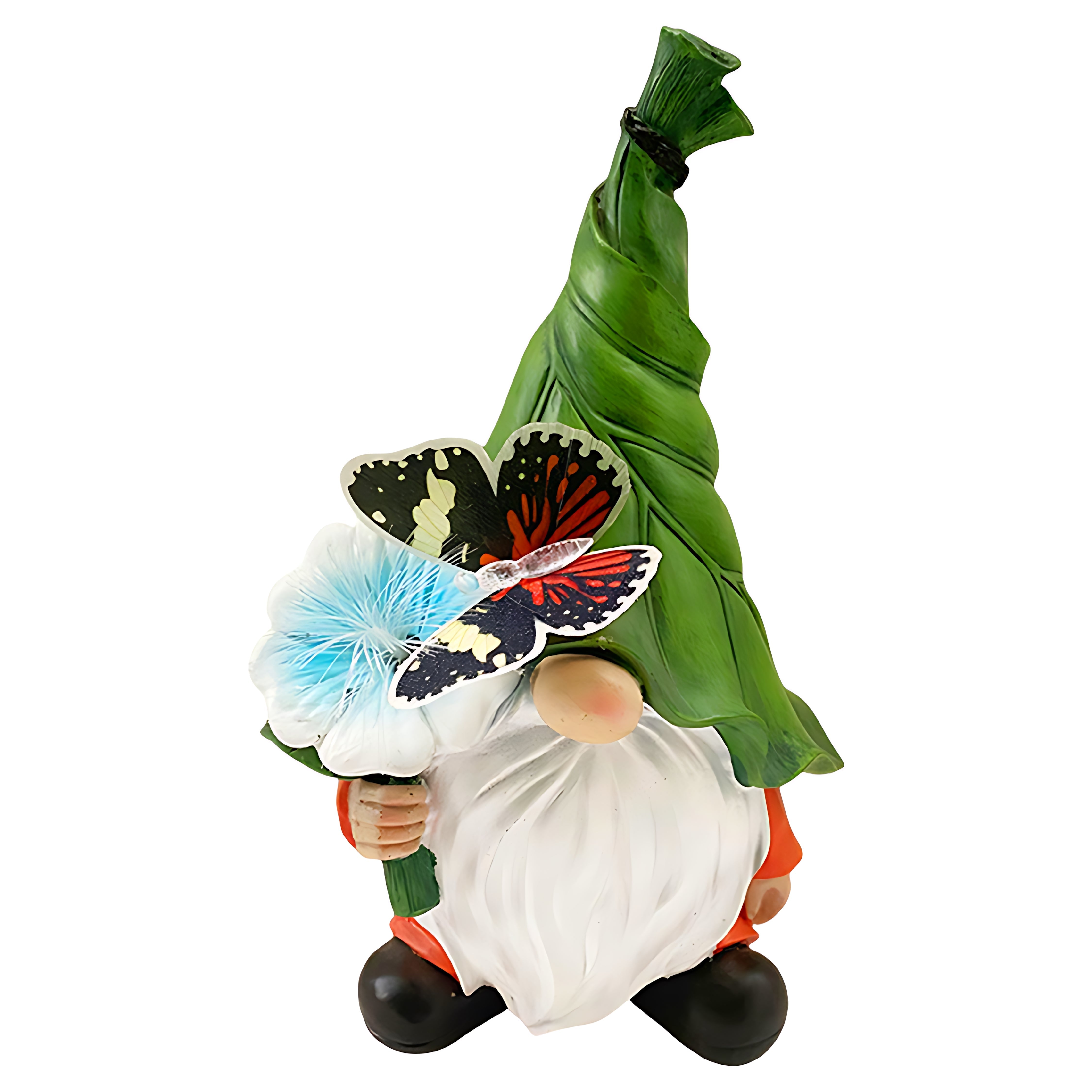 Solar Gnome Garden Novelty Lights — Resin, LED, Dusk-to-Dawn, IP44, 4 Designs