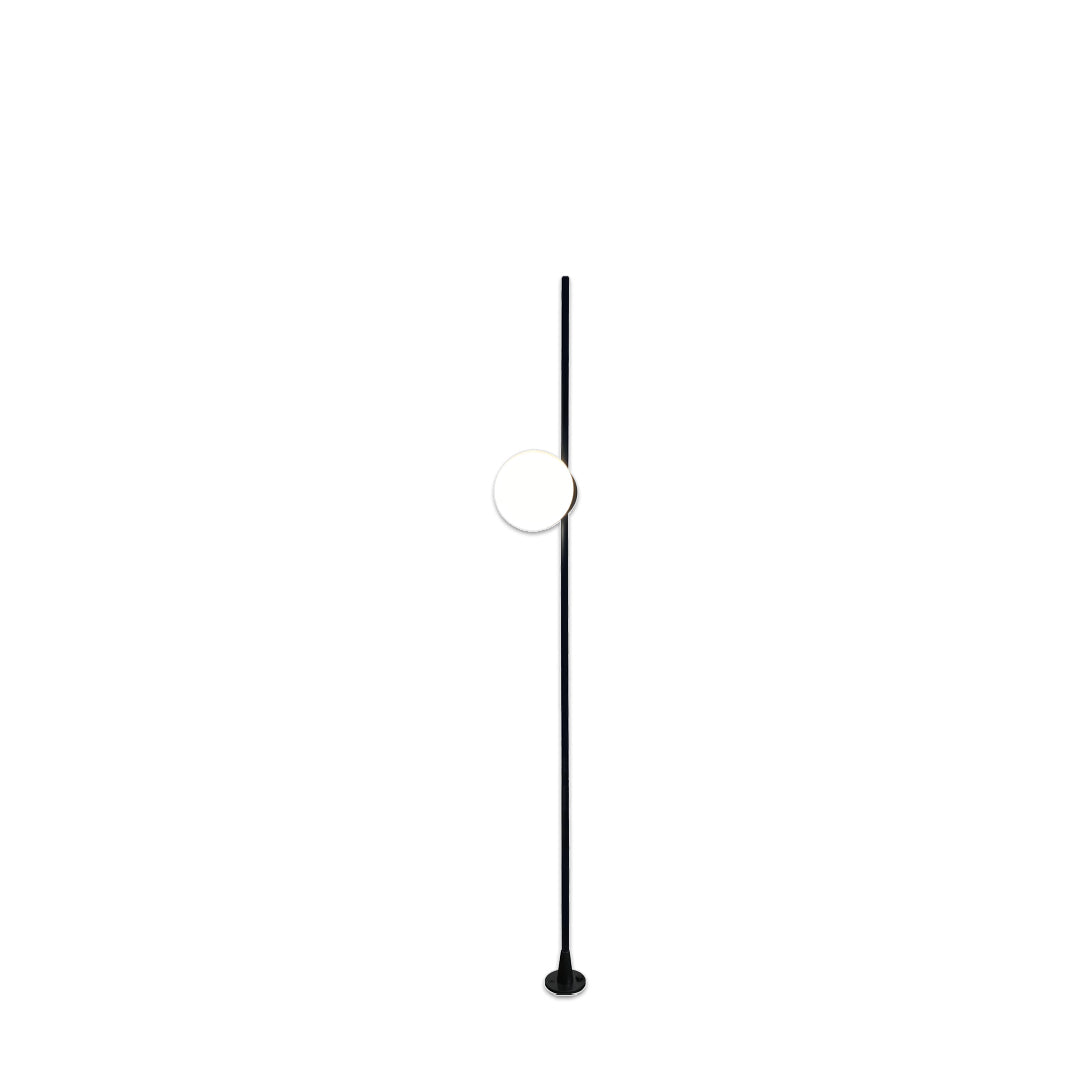 Minimalist Round Ball Path Light — Black, Acrylic Sphere, LED, Single- or Double-Head, 5W / 10W, IP65, Ra90, 2700K–3999K