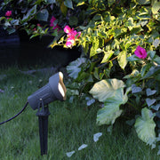 Minimalist Outdoor Spike Spotlight — Die-Cast Aluminum, 8W LED, 3000K, IP65 Weatherproof