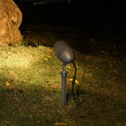 Minimalist Outdoor Flood LED Spotlight - Plug-In Design