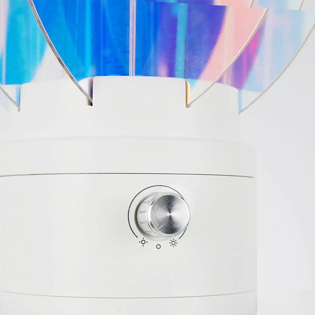 Unique Artistic LED Table Lamps - Colorful Aluminum Decorative Lighting Luxe