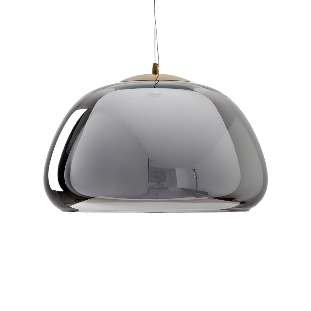 Jelly Glass Mini Pendant — Iron and Glass, Three-Step Dimming, 3000K/4500K/6000K, 9.8" Diameter