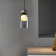 Glass Gourd Mini Pendant — Copper and Glass, E27, 3-Step Dimming (3000K/4500K/6000K), 70.9" Cord