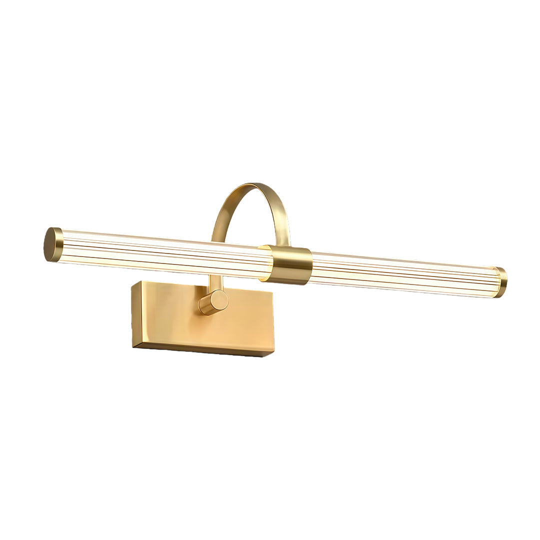 Minimalist Solid Copper Vanity Light Bar — LED, 18W/24W, 450mm & 600mm, Copper or Black