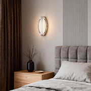 Minimalist Gold Wall Sconce — Aluminum and Acrylic, LED, Three-Step Dimming (3000K/4500K/6000K)