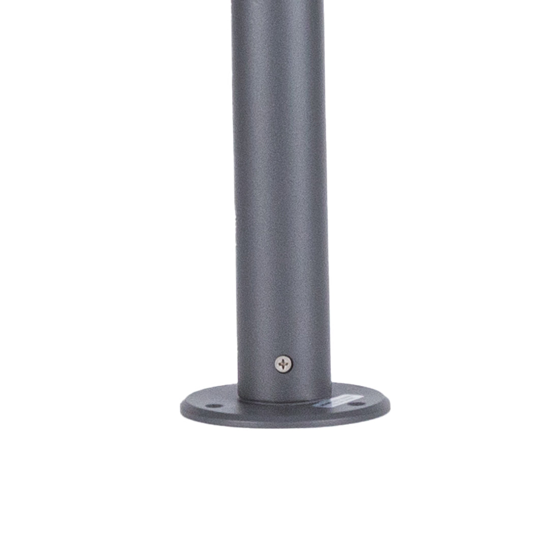 Cane-Shape Outdoor Bollard Light — Die-Cast Aluminum, 6W LED, 3000K, IP65, 31.5"