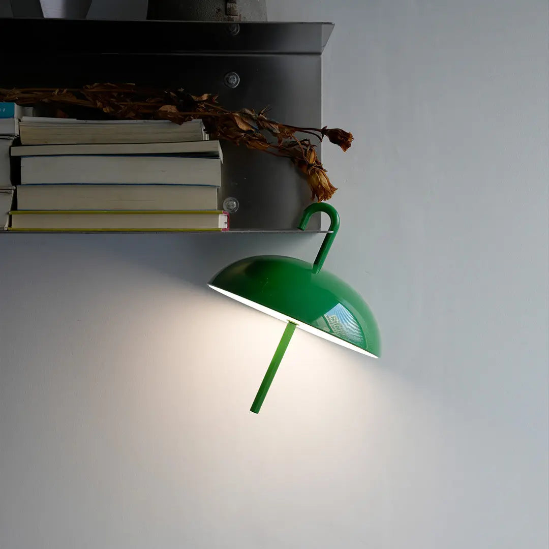 Portable USB Rechargeable Dimmable LED Touch Table Lamp with Umbrella Design Luxe