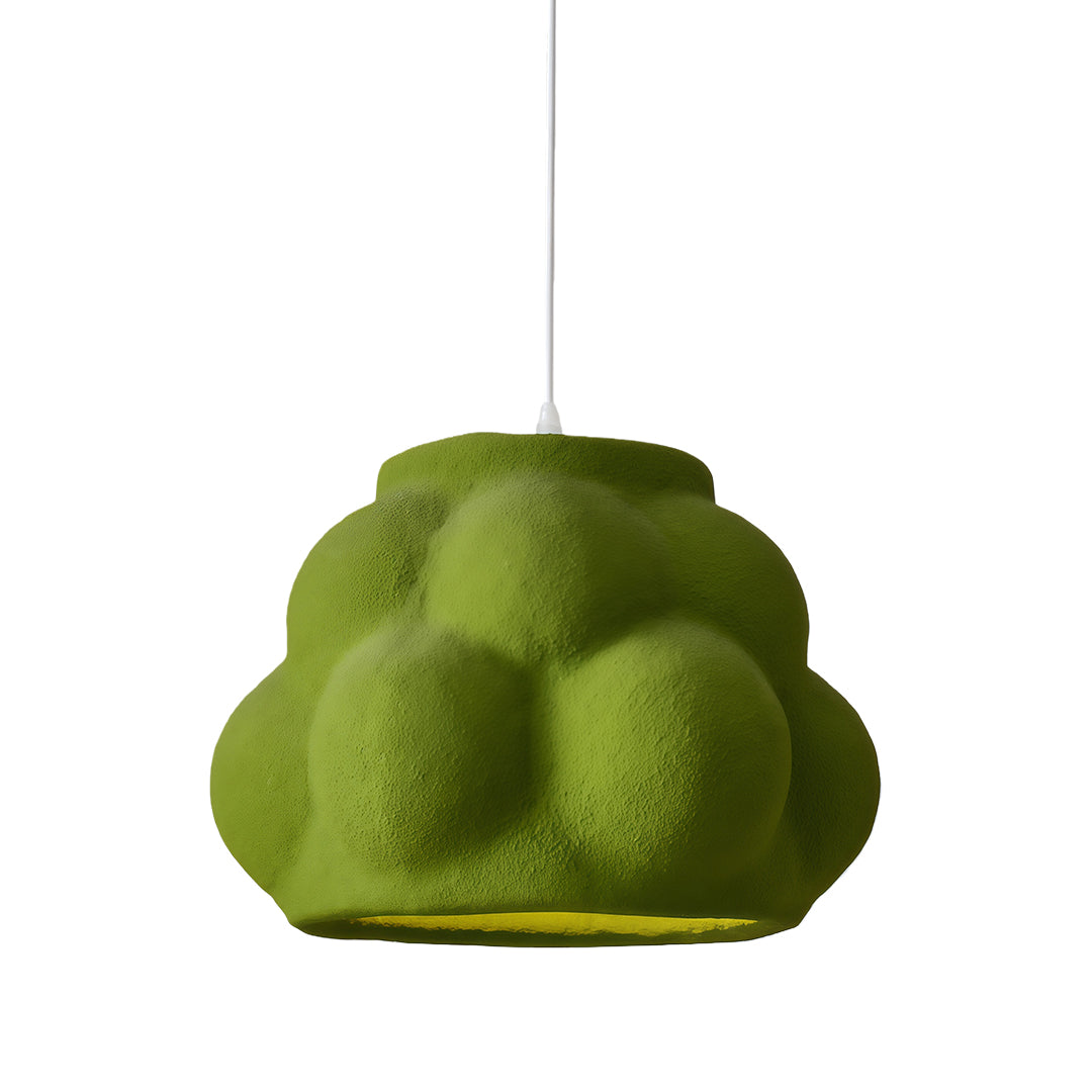 French-Style Single Pendant Light — Metal and Frosted PS Glass, E27, 15.75" Wide, 59.1" Adjustable Chain