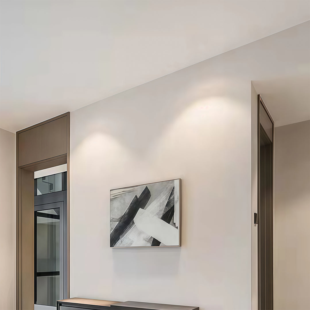 Hill-Shaped Recessed LED Spotlight — Aluminum & Acrylic, Full-Spectrum Ra90, 5W–20W, 3000K / 4000K / 6000K