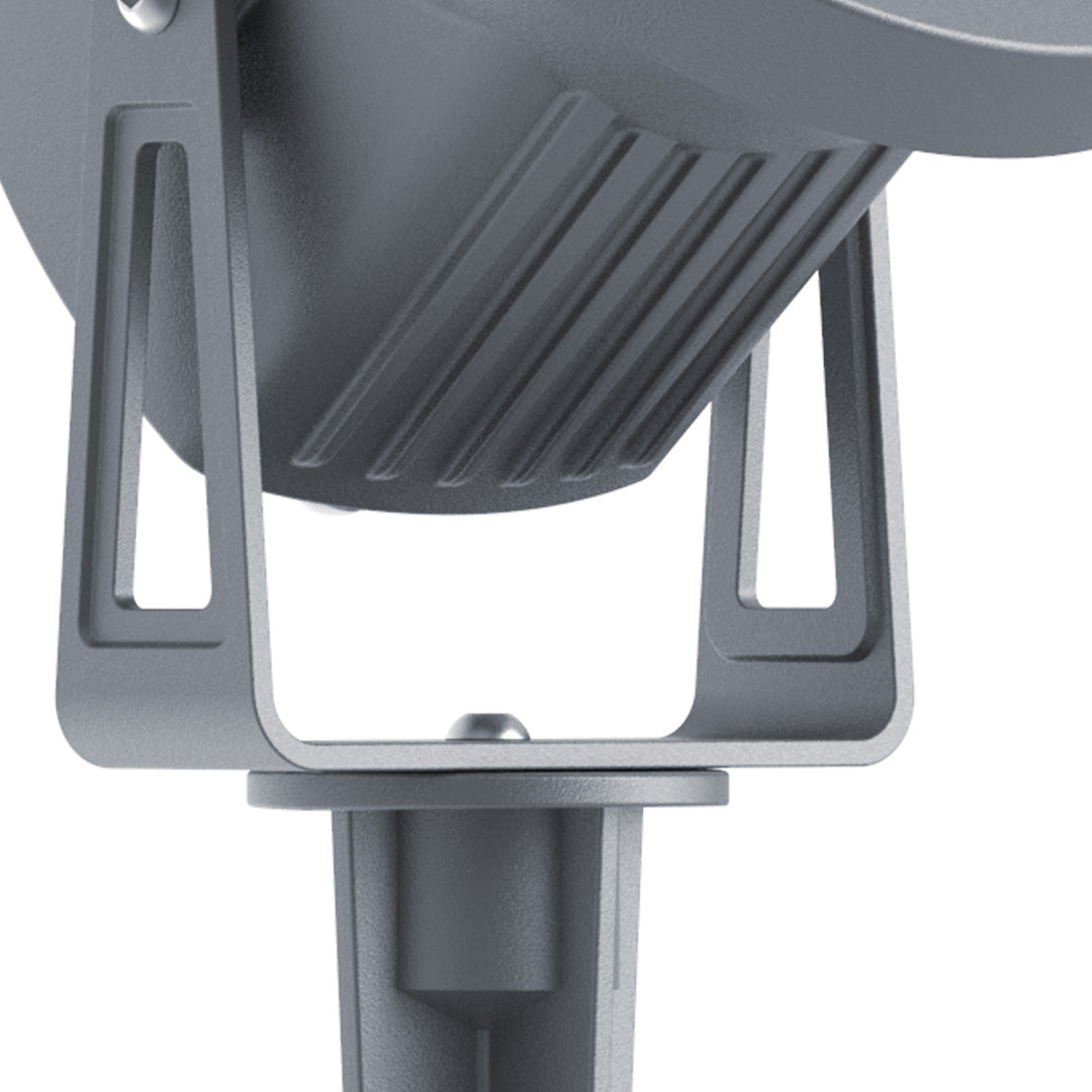 Modern Minimalist Garden Spike Spotlight — Die-Cast Aluminum, 12V, OSRAM LED, 3000K, IP65