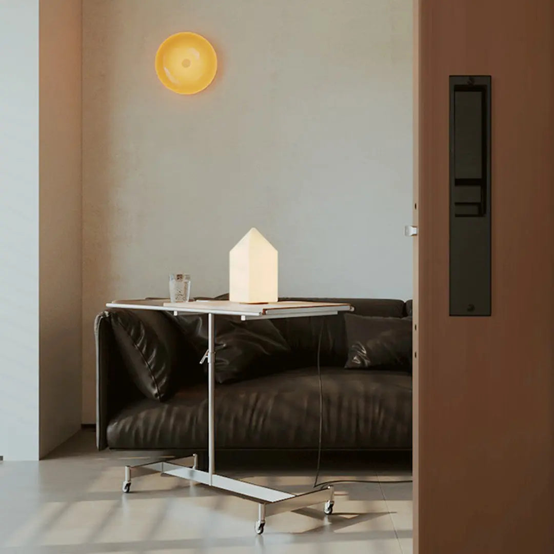 Creative Ambient Night Light - Modern White Table Lamp Luxe
