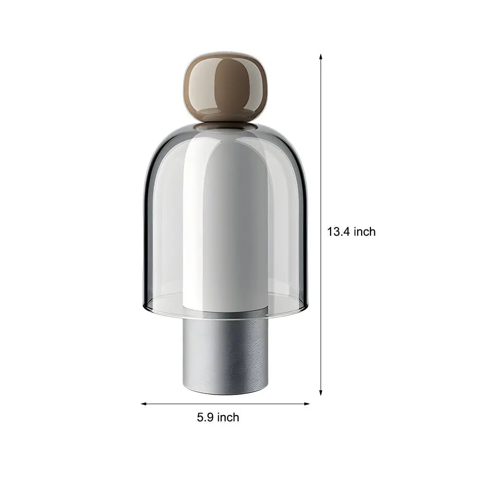 Battery-Operated LED Humanoid Accent Table Lamp Luxe