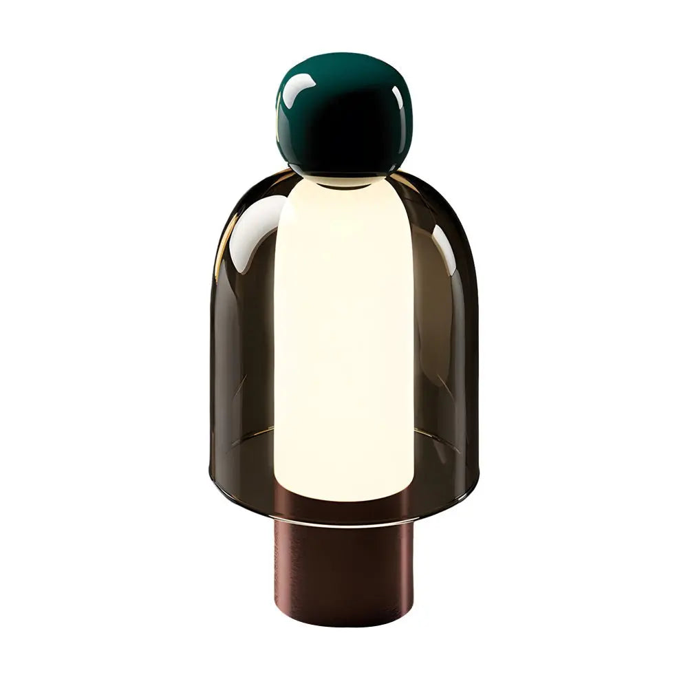 Battery-Operated LED Humanoid Accent Table Lamp Luxe