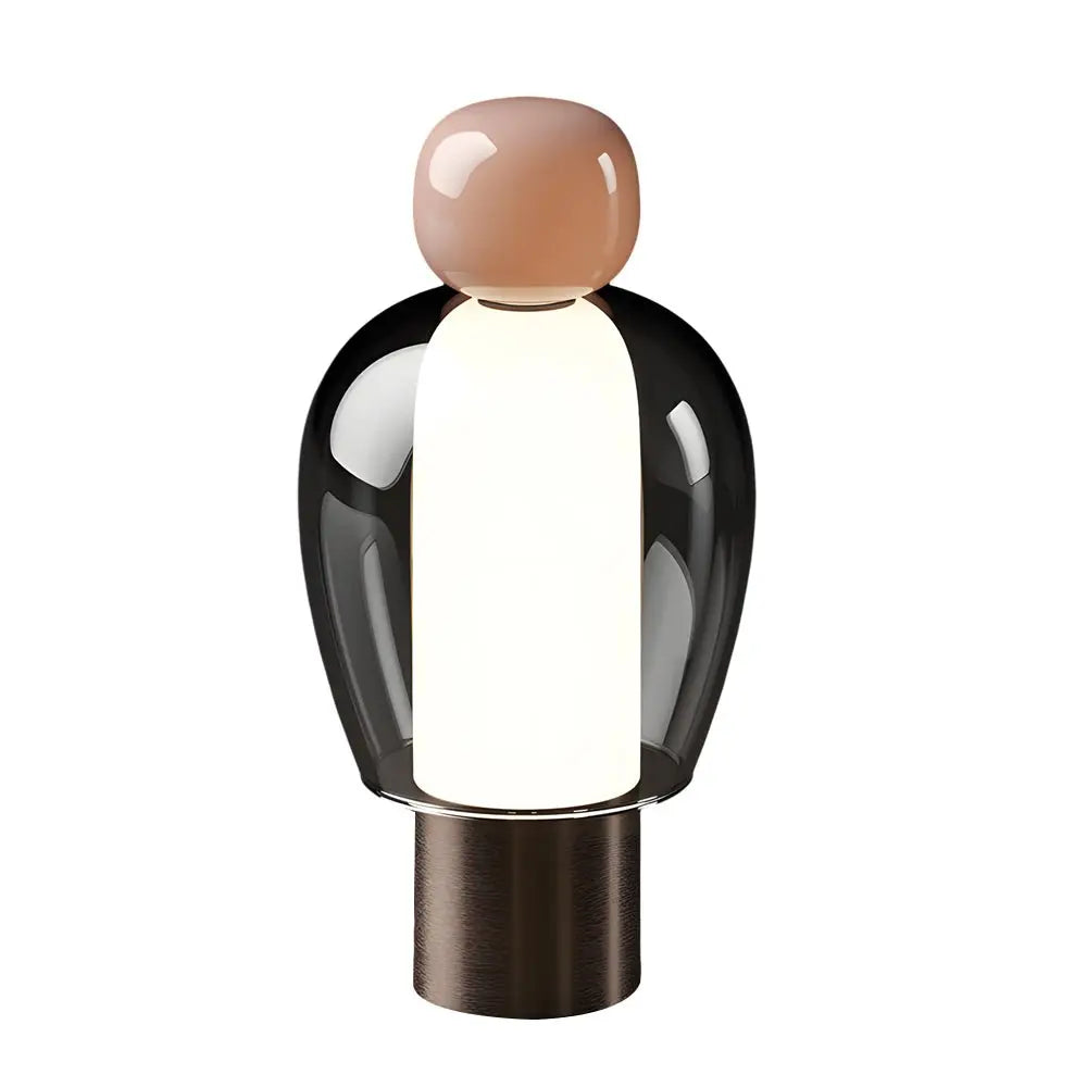 Battery-Operated LED Humanoid Accent Table Lamp Luxe