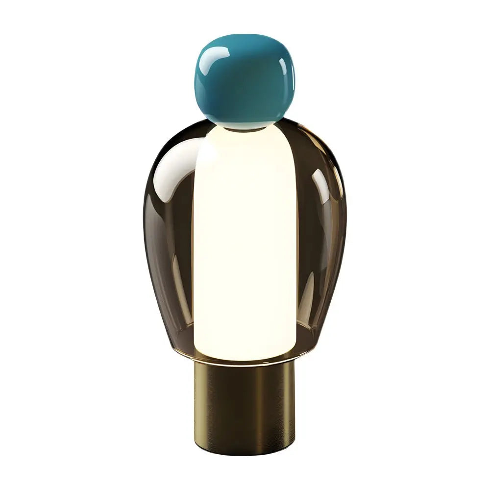 Battery-Operated LED Humanoid Accent Table Lamp Luxe