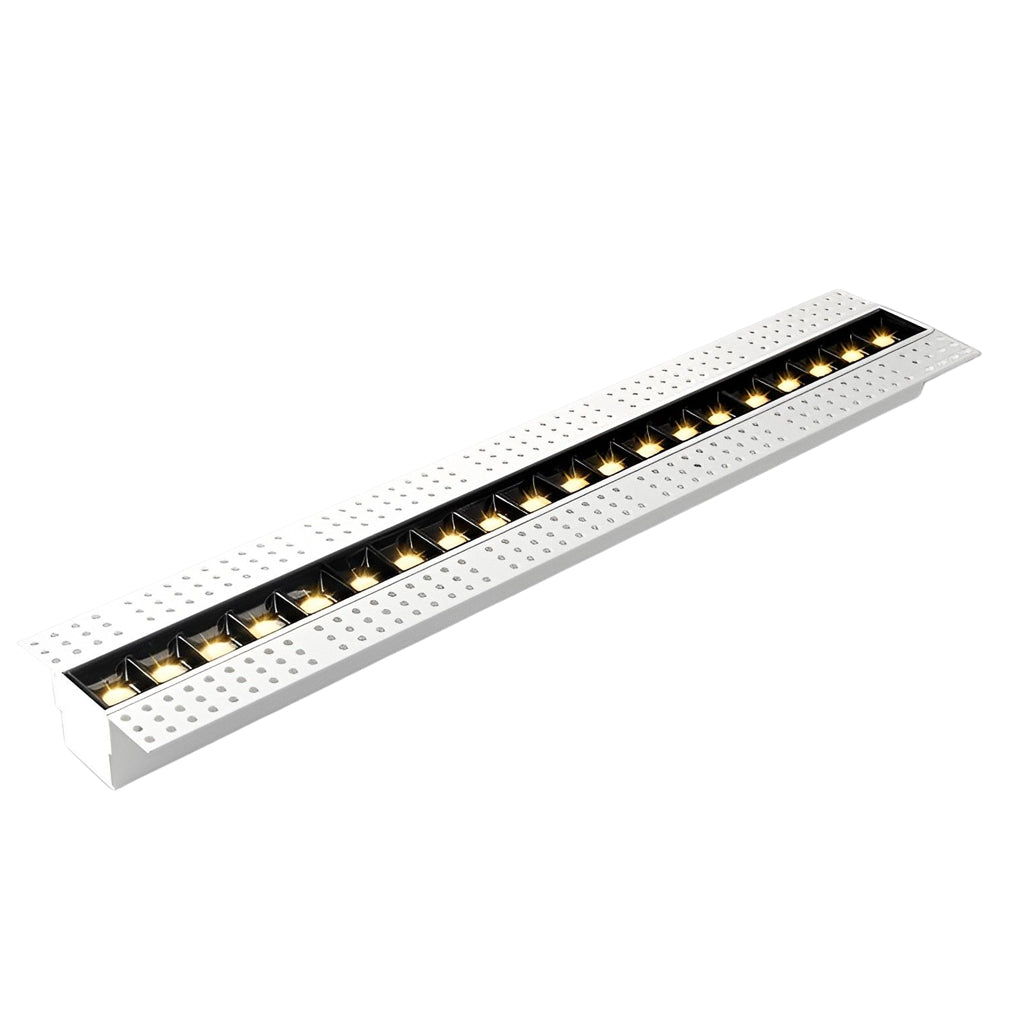 Frameless Linear Recessed LED Downlight — Aluminum, Anti-Glare, 5W / 10W / 20W, Warm & Neutral