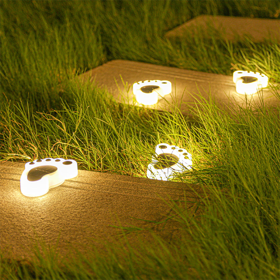 Footprint Solar Step & Deck Light — ABS Plastic, LED, IP44, 3000K / 6000K