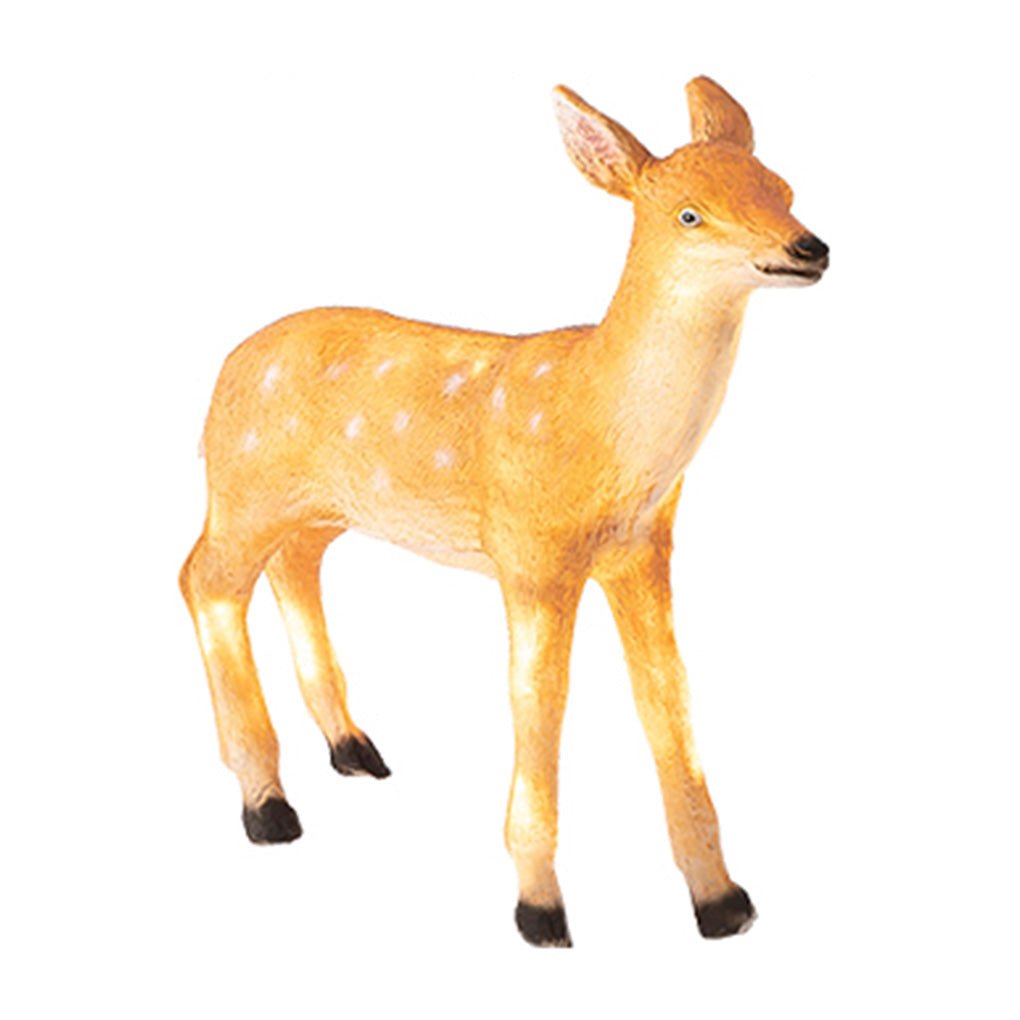 Sika Deer Novelty Outdoor Landscape Light — Resin, LED, 3000K Warm White, IP54, DC12V, 38" H