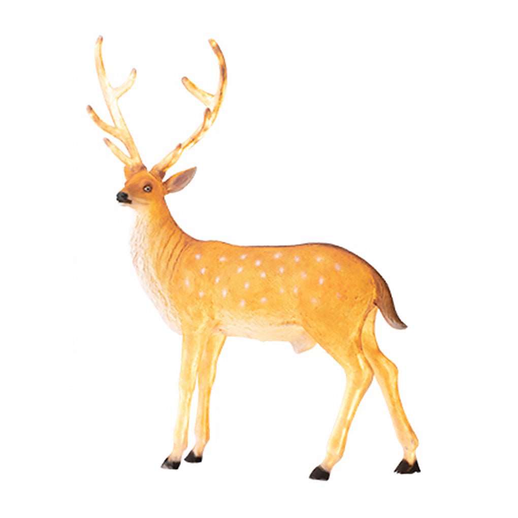 Sika Deer Novelty Outdoor Landscape Light — Resin, LED, 3000K Warm White, IP54, DC12V, 38" H