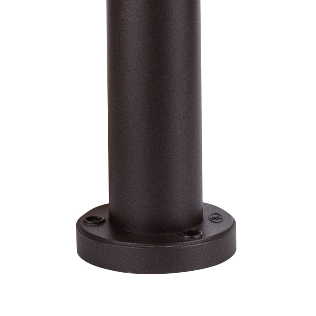 Lantern Garden Path Light — Die-Cast Aluminum, 8W CREE LED, 3000K, IP65, Hardwired, Brown
