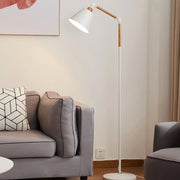 Modern Adjustable Metallic Floor Lamp Luxe