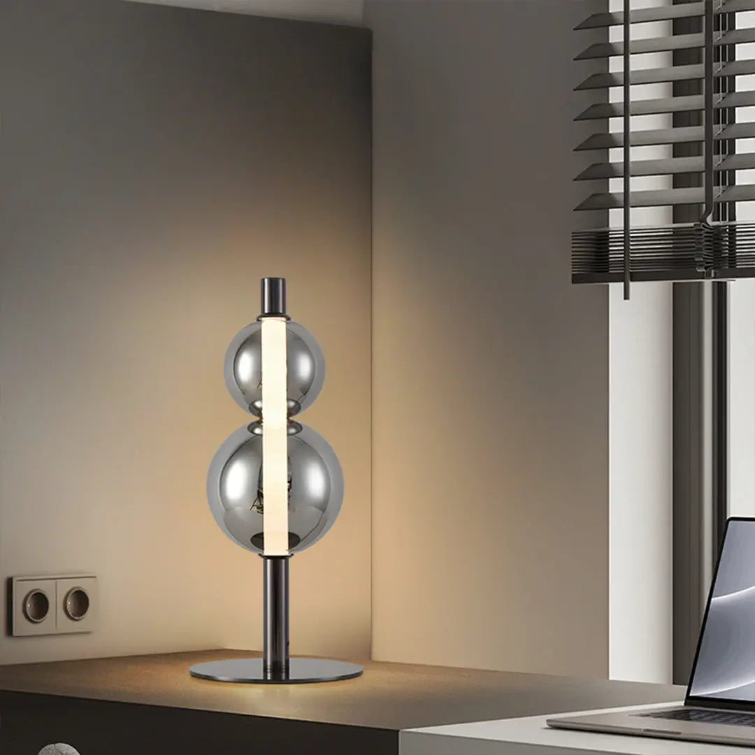 Modern Minimalist Art Table Lamp - Full Spectrum Eye-Care Design Luxe