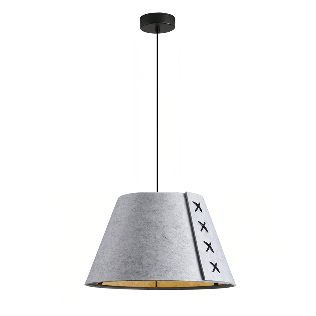 Acoustic PET Felt Bowl Pendant — Modern, E27, 13"–21" in 6 Colors, Sound-Absorbing