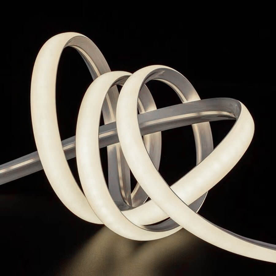 industrial style seamless corner mount led strip light with silicone design
