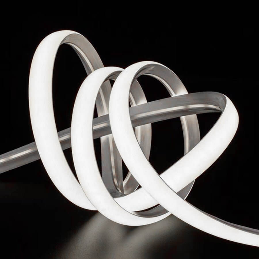 industrial style seamless corner mount led strip light with silicone design